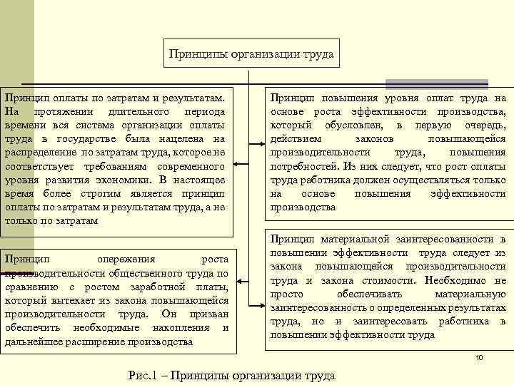 Законы и принципы организации