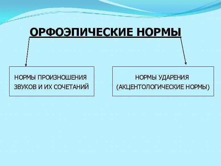 ОРФОЭПИЧЕСКИЕ НОРМЫ ПРОИЗНОШЕНИЯ НОРМЫ УДАРЕНИЯ ЗВУКОВ И ИХ СОЧЕТАНИЙ (АКЦЕНТОЛОГИЧЕСКИЕ НОРМЫ) 