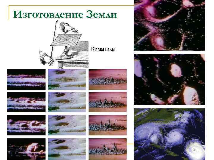 Изготовление Земли Киматика 