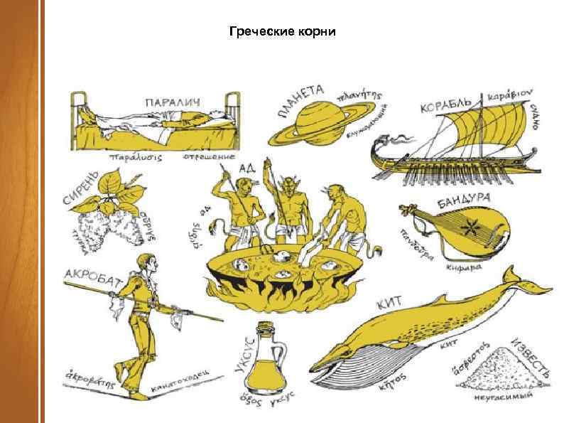 Греческие корни 