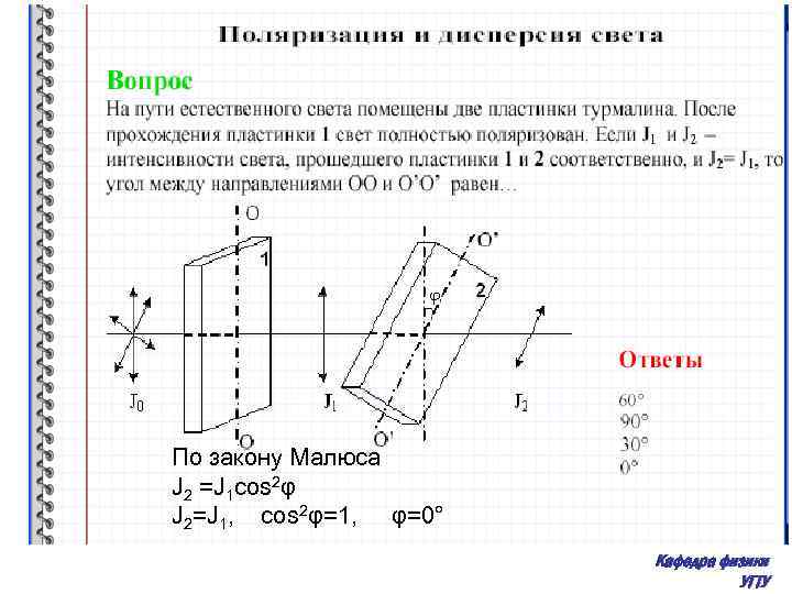 Расстояние между двумя пластинами