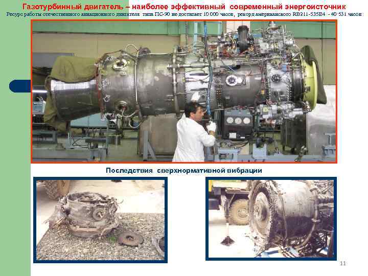 Газотурбинный двигатель – наиболее эффективный современный энергоисточник Ресурс работы отечественного авиационного двигателя типа ПС-90