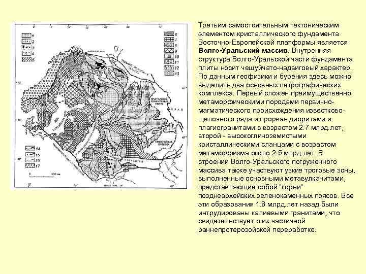 Древние платформы восточно европейская. Тектоническая схема Восточно-европейской платформы. Строение фундамента Восточно-европейской платформы. Карта фундамента Восточно-европейской платформы. Тектоническая карта Волго Уральской антеклизы.