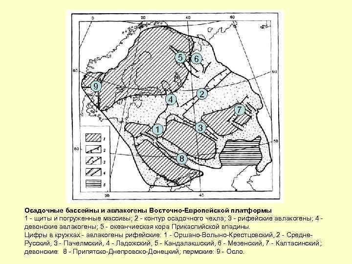 Структурно тектоническая схема