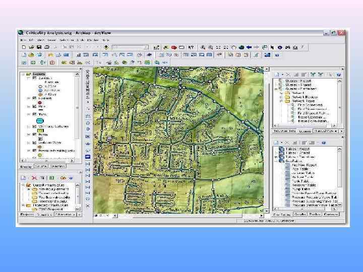 ГИС Сетей Связи обеспечивает: • качественный мониторинг параметров сети; • оперативное диспетчерское управление; •