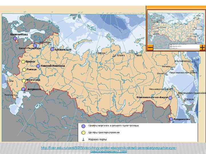 http: //fcior. edu. ru/card/5085/vtorichnyy-sektor-ekonomiki-otrasli-pererabatyvayushie-syremashinostroenie-i 1. html 