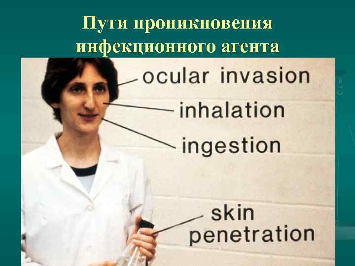 Пути проникновения инфекционного агента 
