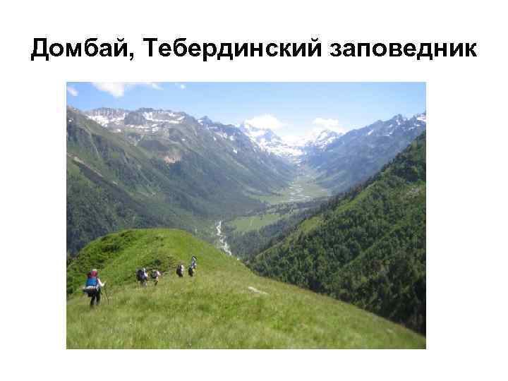 Домбай, Тебердинский заповедник 