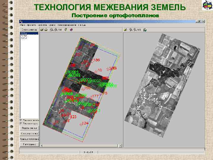 ТЕХНОЛОГИЯ МЕЖЕВАНИЯ ЗЕМЕЛЬ Построение ортофотопланов 