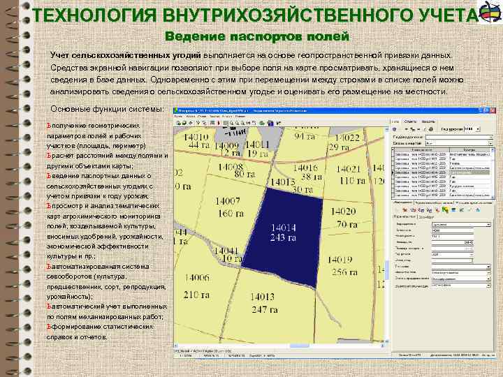 Карта с объектами недвижимости