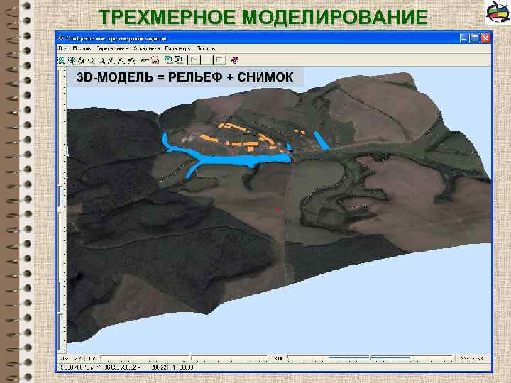 ТРЕХМЕРНОЕ МОДЕЛИРОВАНИЕ 3 D-МОДЕЛЬ = РЕЛЬЕФ + СНИМОК 