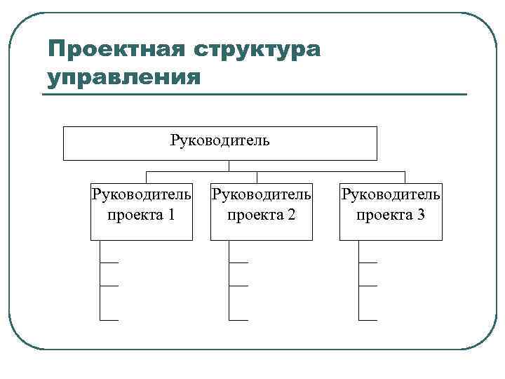 Проектная структура