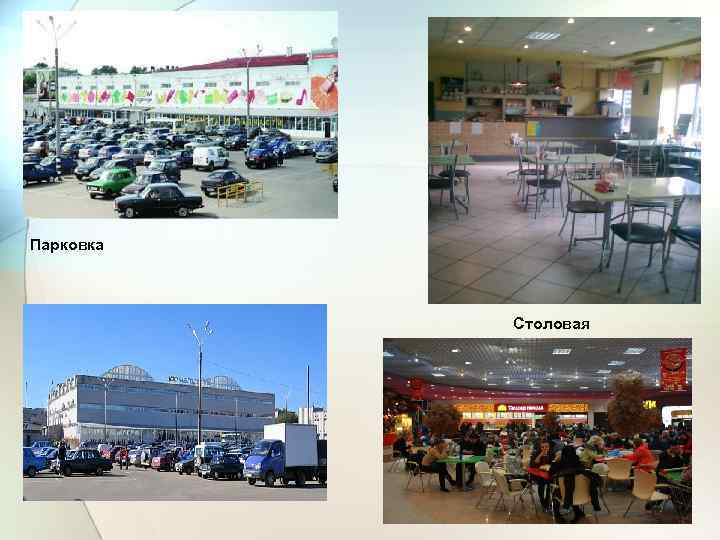Парковка Столовая 