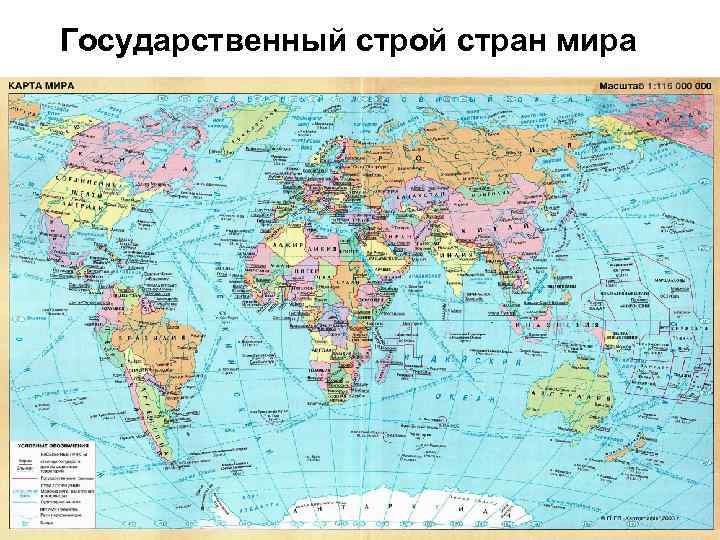 Государственный строй стран мира 