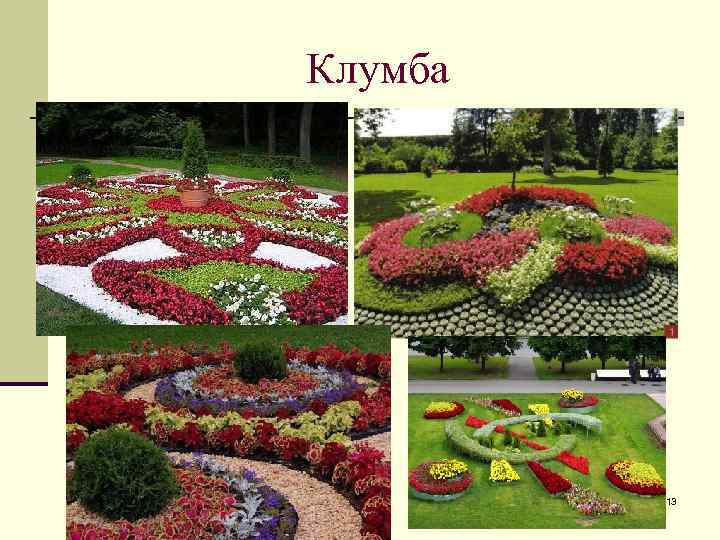 Клумба 13 