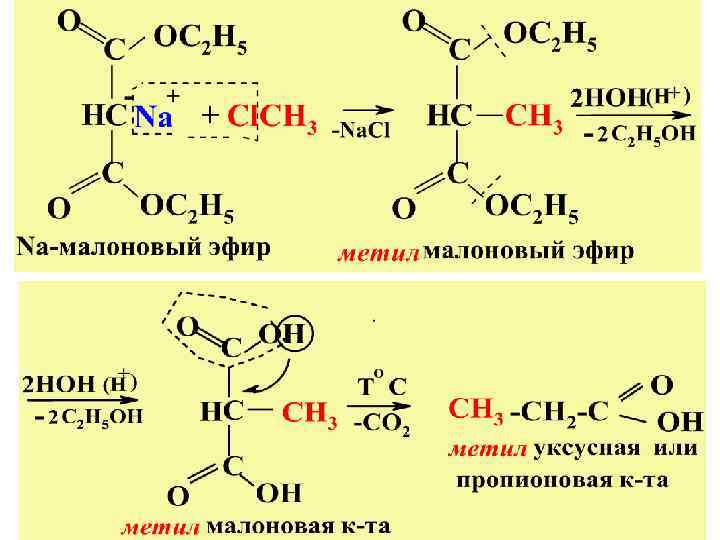 Малоновая кислота формула. Синтезы на основе малоновой кислоты и малонового эфира. Синтез кислот из малонового эфира. Малоновый эфир из малоновой кислоты. Получение кислот из малонового эфира.