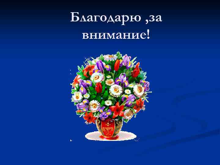 Благодарю , за внимание! 