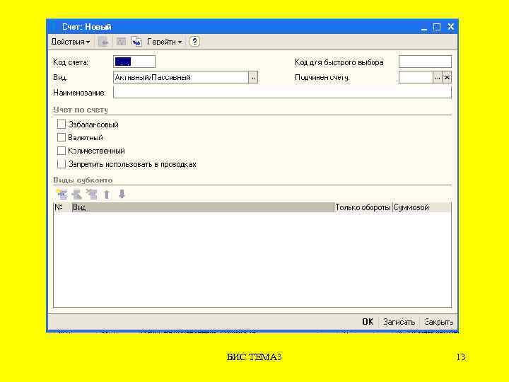 БИС ТЕМА 3 13 