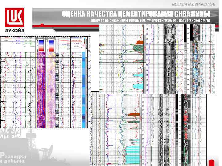 ОЦЕНКА КАЧЕСТВА ЦЕМЕНТИРОВАНИЯ СКВАЖИНЫ (пример по скважинам 1968 Л/160, 1740/543 и 1738/543 Ватьеганского м/р)