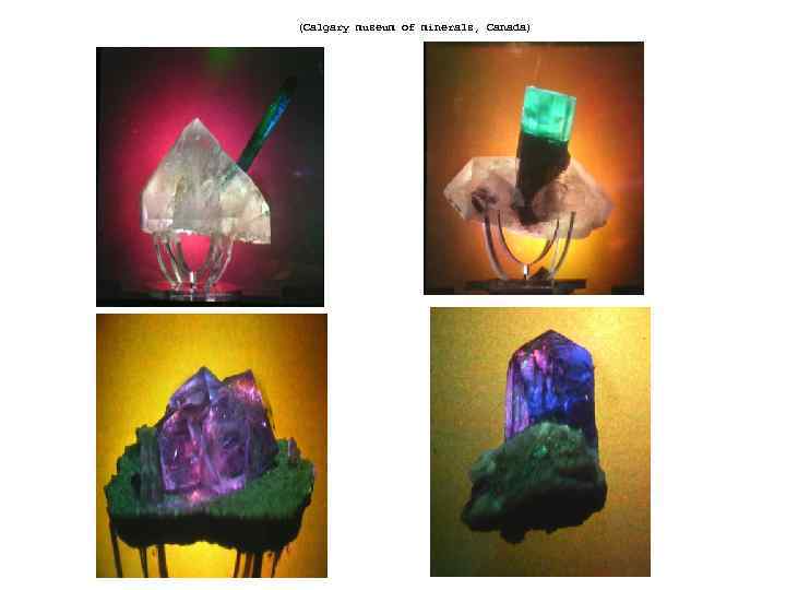 (Calgary museum of minerals, Canada) 