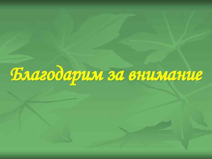 Благодарим за внимание 