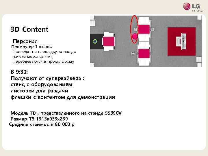 3 D Content Персонал • 마스터 텍스트 스타일을 편집합니다 Промоутер 1 юноша Приходят на