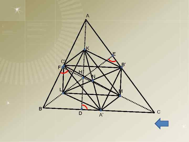 А K E C’ F B’ H N L В M D A’ С