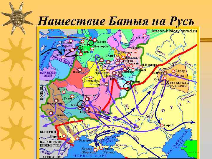 Нашествие Батыя на Русь 