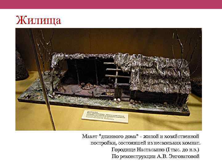 Жилища Макет 