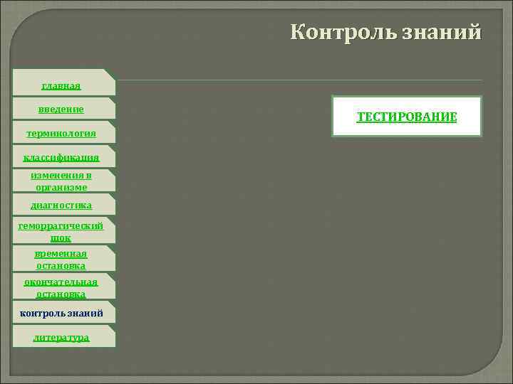 Терминология введение. Контроль знаний. Проект контроль знаний. Тестирование знаний. Тест на знание литературы.