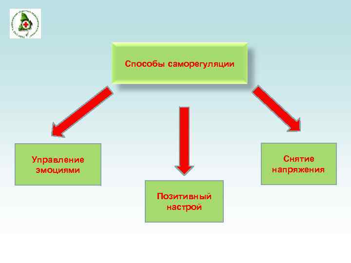 Способы саморегуляции Снятие напряжения Управление эмоциями Позитивный настрой 