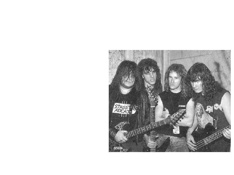 DEATH Легендарная американская группа. Прародители жанра Death metal. 
