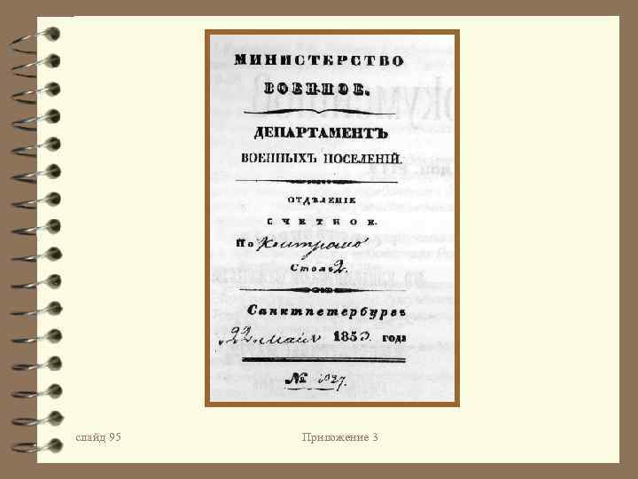 слайд 95 Приложение 3 