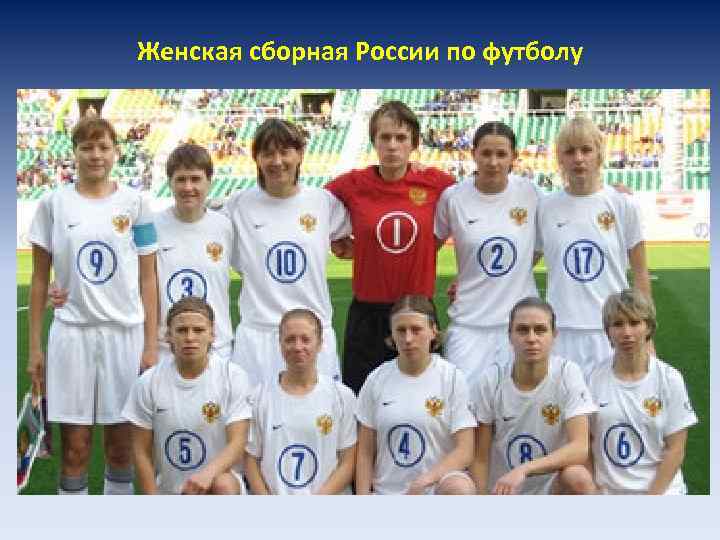 Женская сборная России по футболу 
