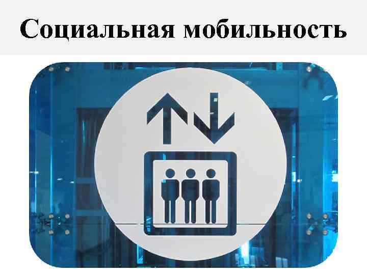 Социальная мобильность 