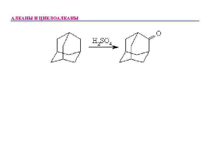 АЛКАНЫ И ЦИКЛОАЛКАНЫ 