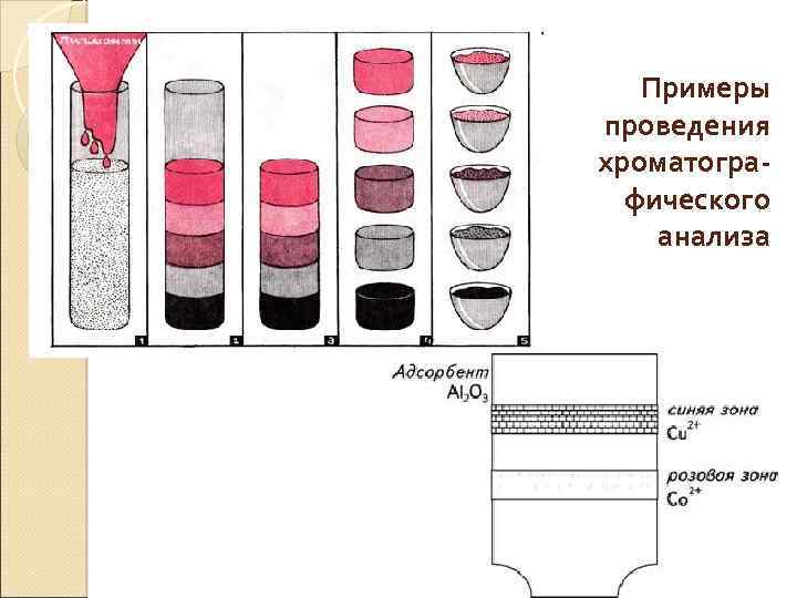 Примеры проведения хроматографического анализа 