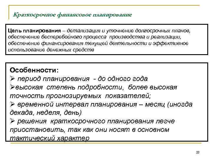 Чем долгосрочный финансовый план отличается от краткосрочного