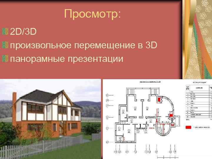 Просмотр: 2 D/3 D произвольное перемещение в 3 D панорамные презентации 