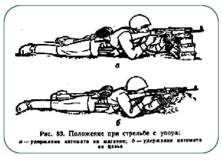 Положение автомата. Положение для стрельбы с колена из автомата Калашникова. Положение для стрельбы лежа из АК-74. Положение при стрельбе лежа из автомата Калашникова. Стрельба и положения лёжа АК 74.