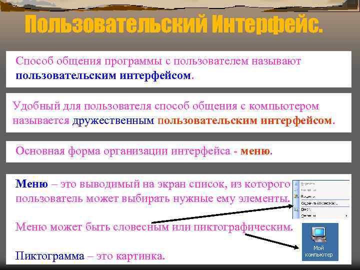 Профиль общение приложения. Способ общения программы с пользователем. Способ общения программы с пользователем называют. Интерфейс-это способ общения пользователя. Формы организации интерфейса.