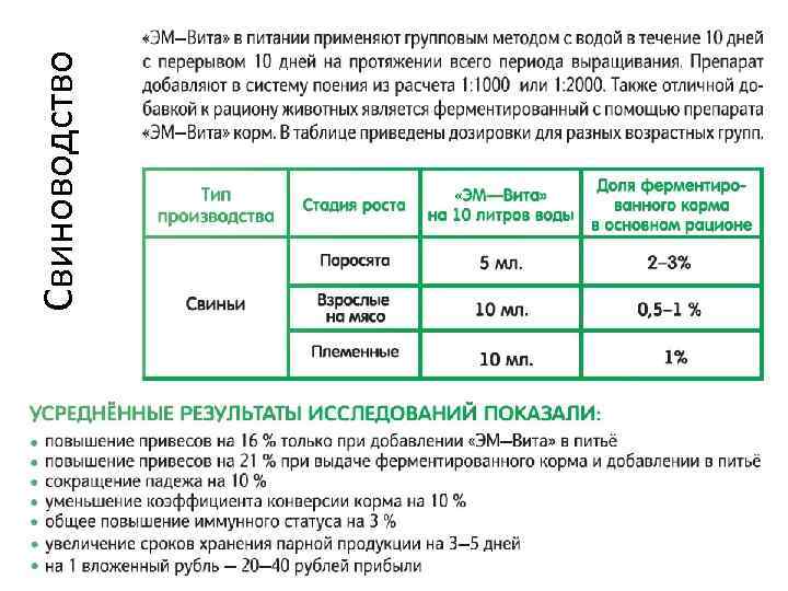 Свиноводство 