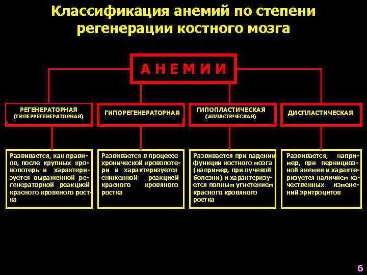 Анемии патофизиология презентация