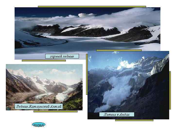 горный ледник Ледник. Катаунский Алтай Лавина горный ледник Ледник. Катаунский Алтай Лавина