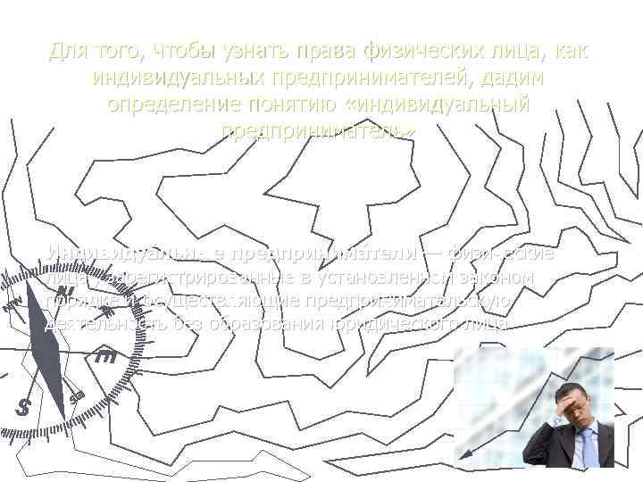 Для того, чтобы узнать права физических лица, как индивидуальных предпринимателей, дадим  определение понятию