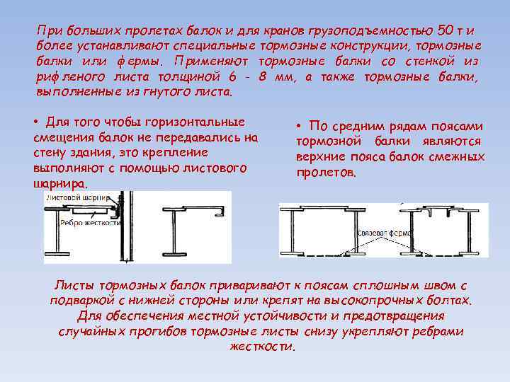 По какой причине в стенке подкрановой балки может возникать местный крутящий момент