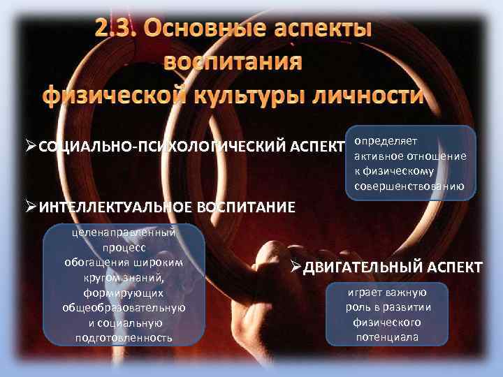       определяет СОЦИАЛЬНО-ПСИХОЛОГИЧЕСКИЙ АСПЕКТ  активное отношение  