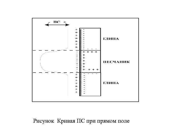 Рисунок Кривая ПС при прямом поле 
