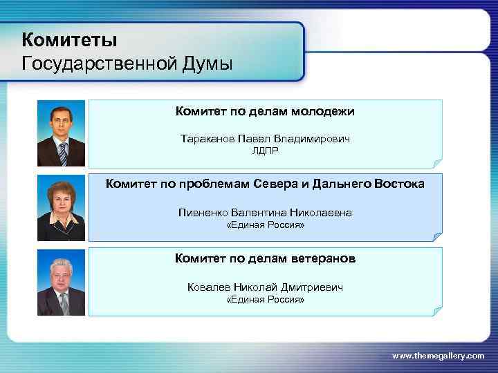 Комитеты Государственной Думы    Комитет по делам молодежи    Тараканов