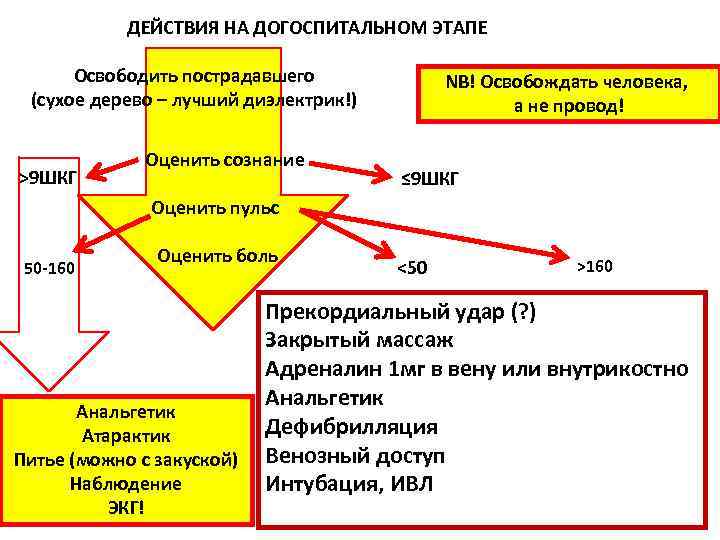 ДЕЙСТВИЯ НА ДОГОСПИТАЛЬНОМ ЭТАПЕ Освободить пострадавшего NB! Освобождать ДЕЙСТВИЯ НА ДОГОСПИТАЛЬНОМ ЭТАПЕ Освободить пострадавшего NB! Освобождать